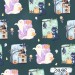 Totally Boo exclusive seamless pattern - Sage