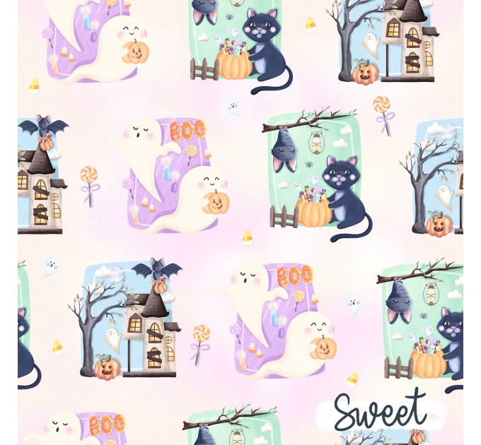 Totally Boo exclusive seamless pattern - Sweet