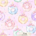 Unicorn Donuts exclusive seamless pattern - Pink