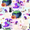 Witch Vibes exclusive seamless pattern - Sweet