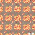 Autumn Pumpkin [NON-exclusive] seamless pattern - Ash