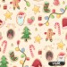 Christmas Gingerbreads [NON-exclusive] seamless pattern - Milk