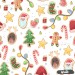 Christmas Gingerbreads [NON-exclusive] seamless pattern - White