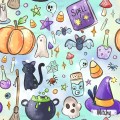 Magic Stuff [NON-exclusive] seamless pattern - Witchy