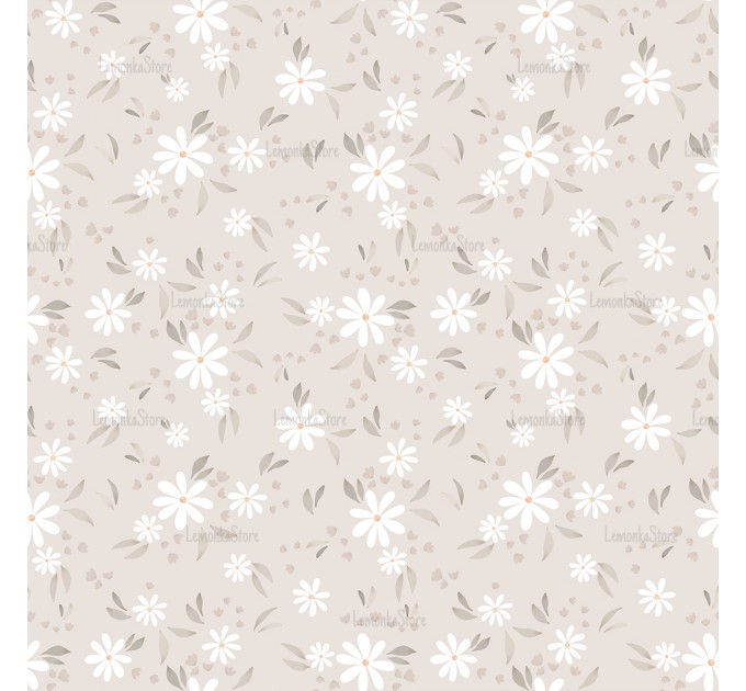 Pretty Flowers seamless pattern [Non-Exclusive]