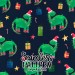 Santa's Favourite Dino [NON-exclusive] seamless pattern