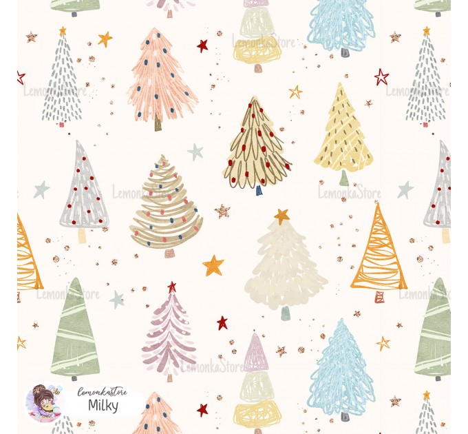 Christmas Whimsical Trees [NON-Exclusive] - Milky