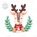 Christmas Deer PNG Clipart