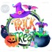 Witchy Trick or Treat PNG Clipart