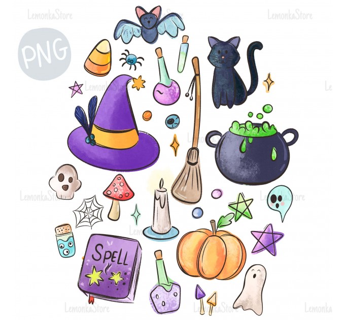 Witchy Stuff PNG Clipart