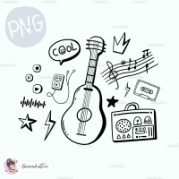 Let's Rock PNG ClipArt