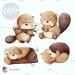 Little Beaver PNG clipart