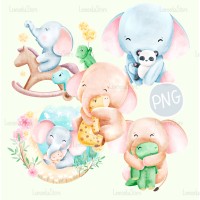 SPECIAL OFFER BUNDLE - All 5 elephants 