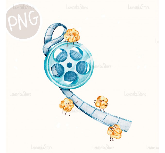 Movie Time PNG Clipart