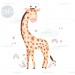 Nicole Giraffe PNG Clipart